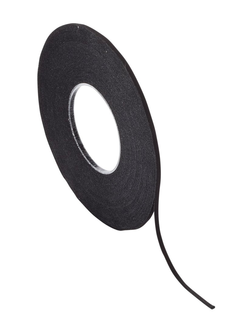 Chartpak Graphic Art Tape, 1/16 W x 648 L Inches, Black Crepe, 1 Roll (BGCP6201)